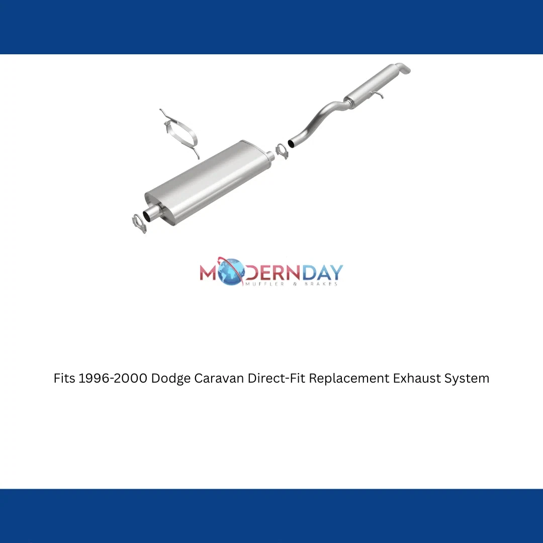 Fits 1996-2000 Dodge Caravan Direct-Fit Replacement Exhaust System 106-0651